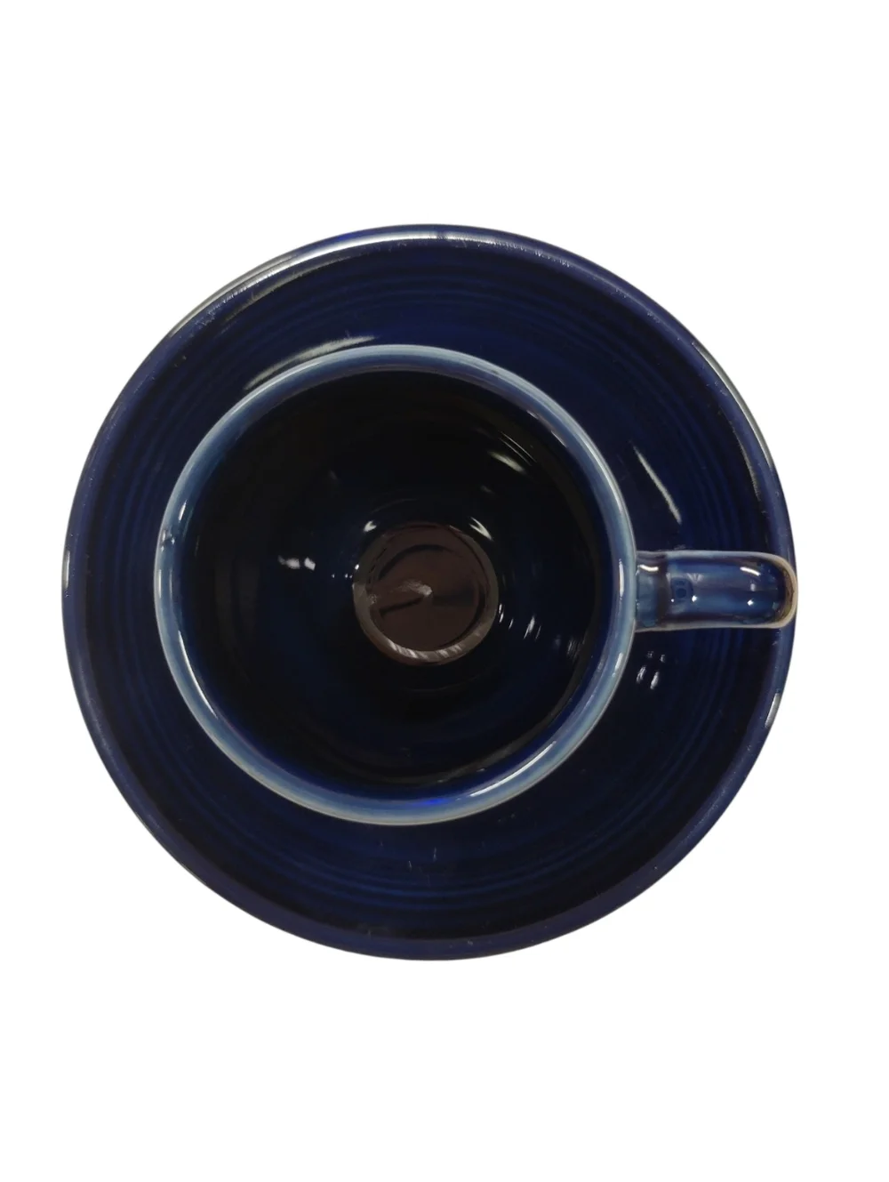 Fiesta® Cobalt Demitasse Cup & Saucer Set Espresso Fiestaware HLC USA